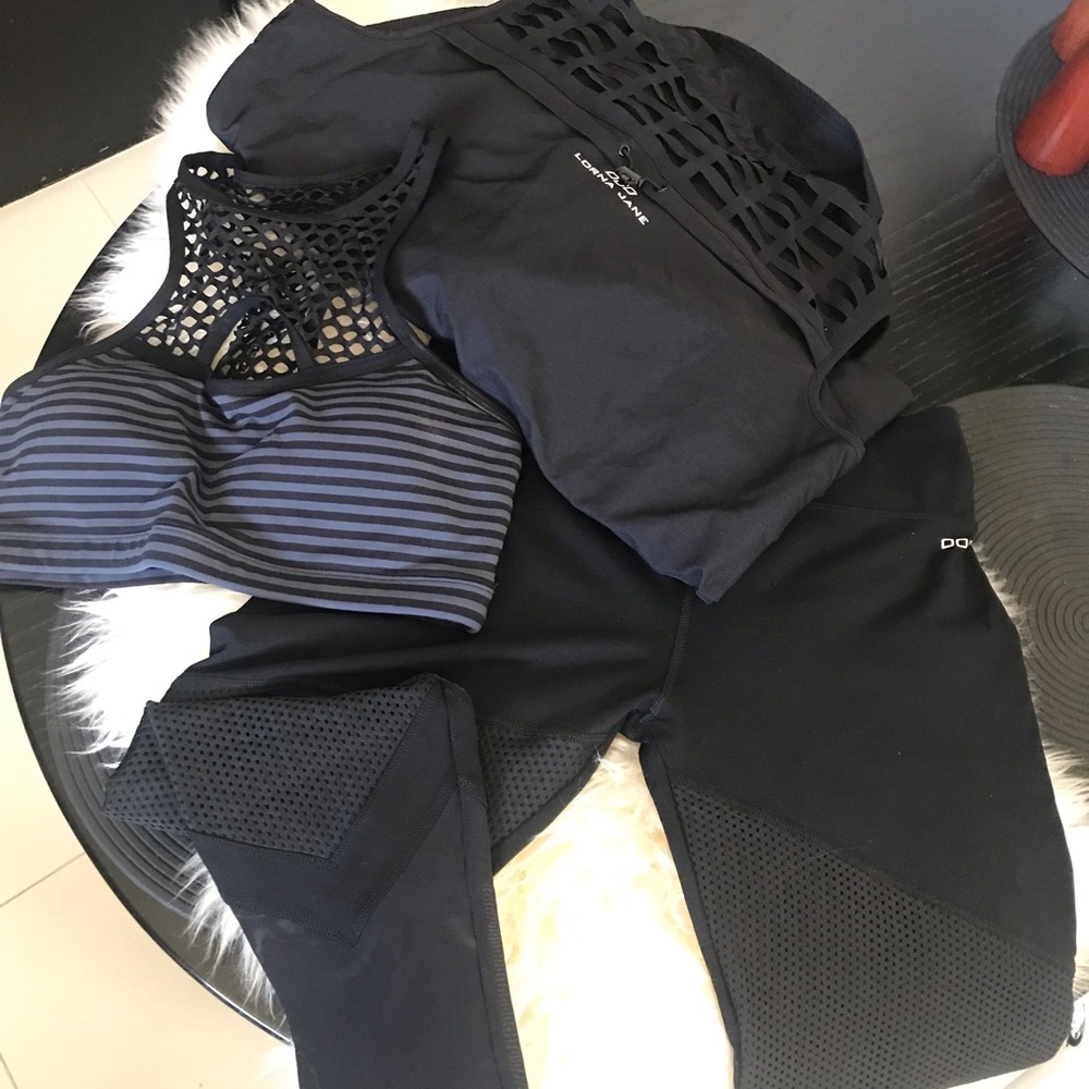 Lorna Jane, workout three pieces included. Like New!
